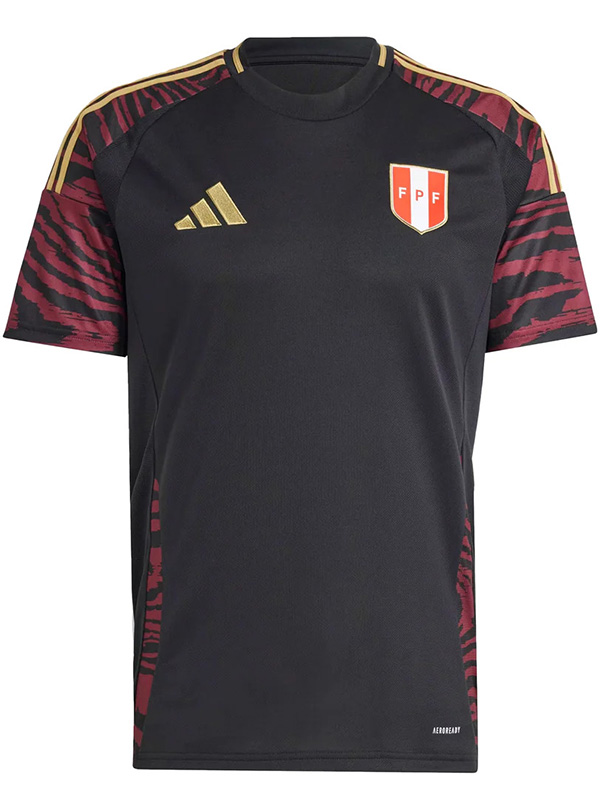 Peru maillot extérieur uniforme de football deuxième kit de football homme haut maillot de sport coupe Euro 2024